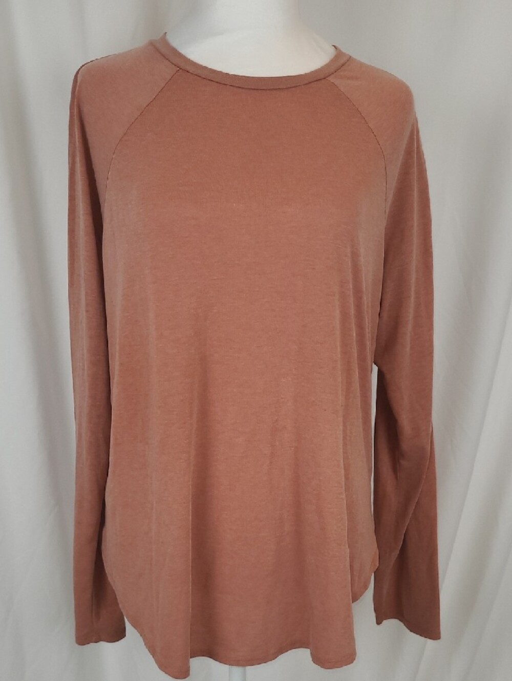 Shambhala Mauve Pink Long Sleeve Top L / G - EUC
